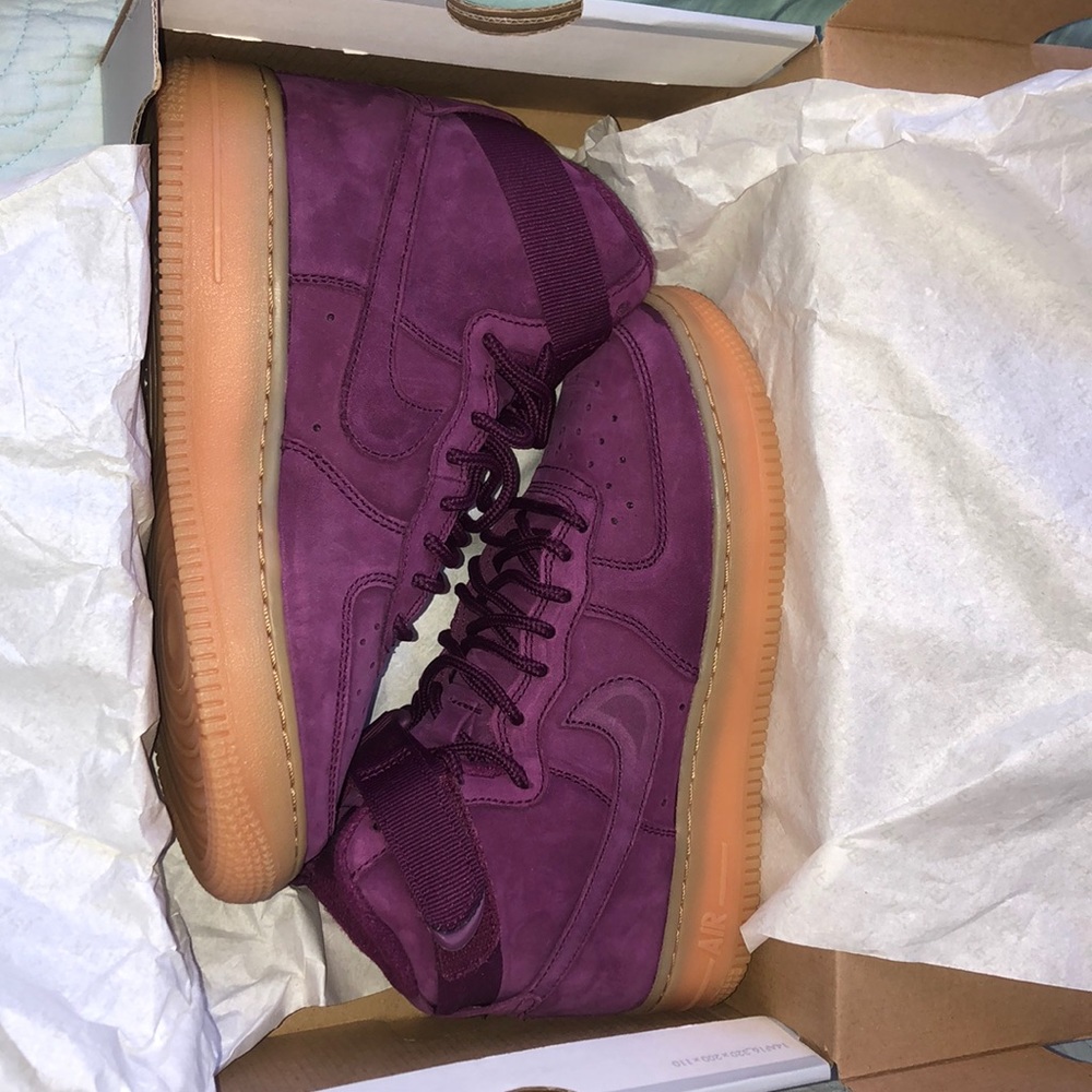 Air Force 1 bordeaux GS 4.5 women 6, 6.5